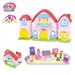 Set casa de papusi Happy Homestead, cu figurine si accesorii, multicolor, 58x8x38 cm